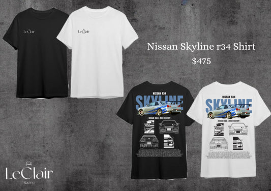 Nissan Skyline R34 Shirt