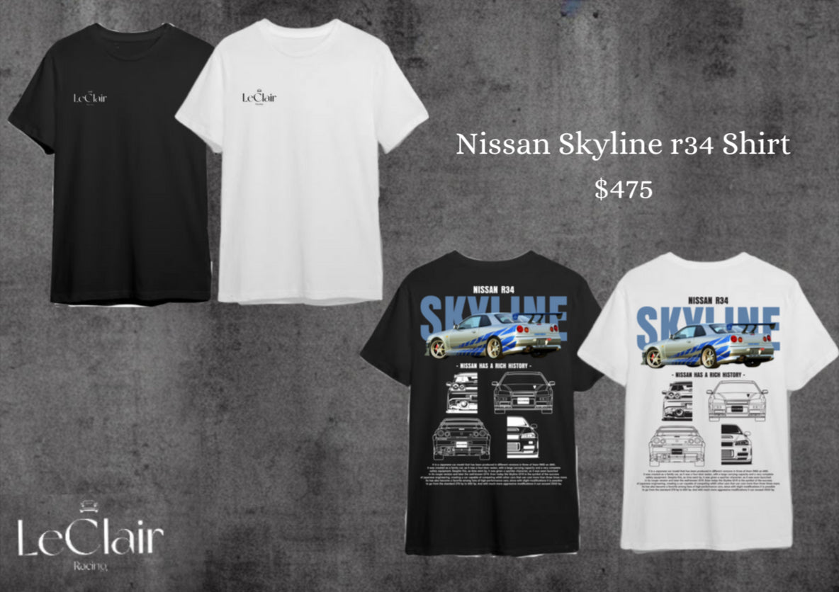 Nissan Skyline R34 Shirt