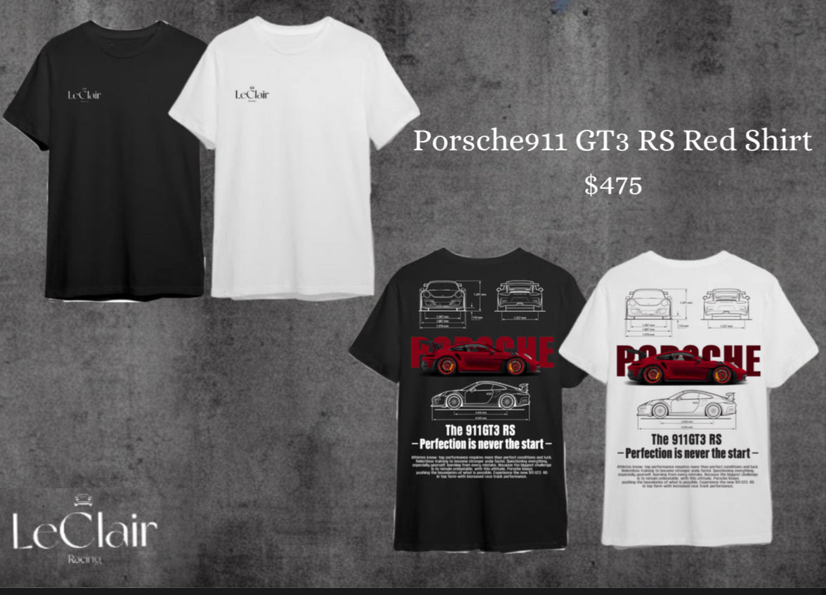 Porsche911 GT3 RS Red Shirt